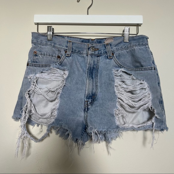 Furst of a Kind Pants - Vintage Levi’s 505 Cutoff Shorts Furst of a Kind Size 33